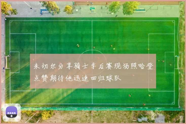 米切尔分享骑士季后赛现场照哈登点赞期待他迅速回归球队